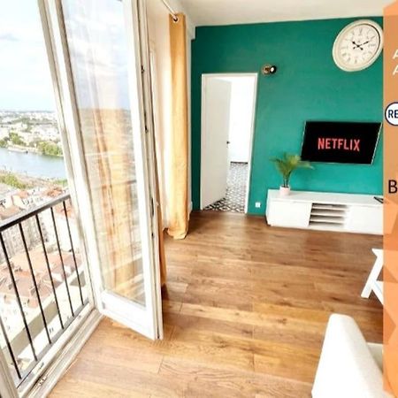 Appartement Ciel De Paris : Vue Tour Eiffel à Choisy-le-Roi Extérieur photo